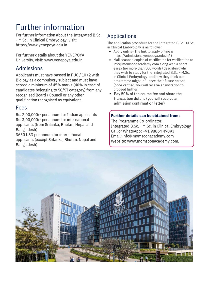 Fee details