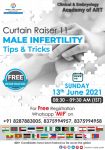 Join special curtain raiser class "Male Infertility Tips & Tricks"