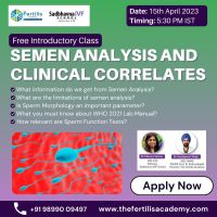 Semen Analysis and Clinical Correlates